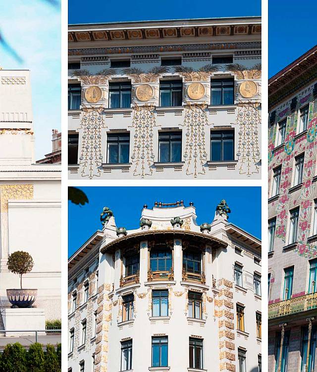 Secession building &<br/>Otto-Wagner houses image 1